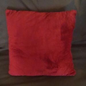 Burgundy Pillow